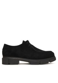 Guess Półbuty FMFFIO SUE13 Czarny. Kolor: czarny. Materiał: skóra, zamsz