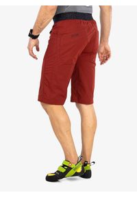 OCUN - Spodenki wspinaczkowe męskie Ocun Mania Shorts. Kolor: czerwony. Materiał: materiał