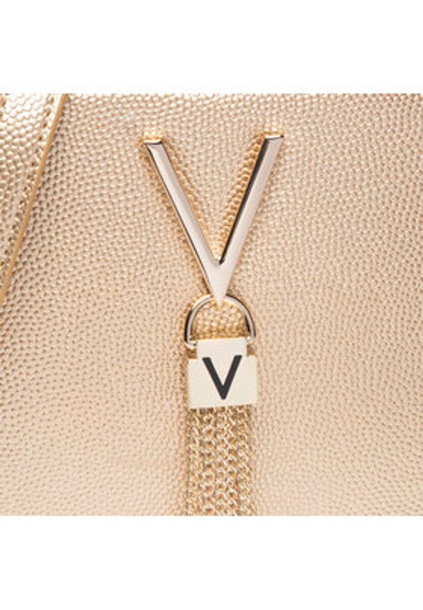 VALENTINO - Valentino Torebka Divina VBS1R409G Złoty. Kolor: złoty. Materiał: skórzane