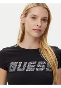 Guess T-Shirt V5GI20 J1314 Czarny Regular Fit. Kolor: czarny. Materiał: bawełna #5