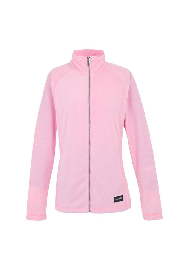 DARE 2B - Bluza Polarowa Damska Pełen Suwak Mayse. Kolor: różowy. Materiał: polar. Sezon: zima. Sport: turystyka piesza