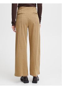 ICHI Spodnie materiałowe 20115719 Brązowy Relaxed Fit. Kolor: brązowy. Materiał: syntetyk #4