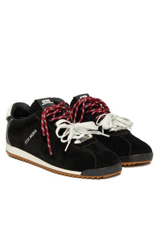 Steve Madden Sneakersy Mirage-Sm SM11003908 Czarny. Kolor: czarny. Materiał: zamsz, skóra