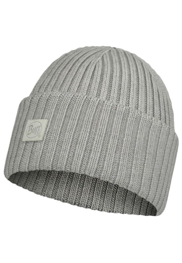 Czapka dla dorosłych Buff Ervin Merino Hat Beanie. Kolor: szary. Materiał: wełna. Styl: sportowy