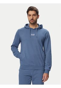 EA7 Emporio Armani Dres 8NPV64 PJVRZ UB064 Niebieski Regular Fit. Kolor: niebieski. Materiał: bawełna #5