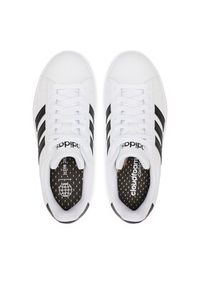 Adidas - adidas Sneakersy Grand Court Cloudfoam Lifestyle Court Comfort Shoes GW9214 Biały. Kolor: biały. Materiał: skóra. Model: Adidas Cloudfoam #3