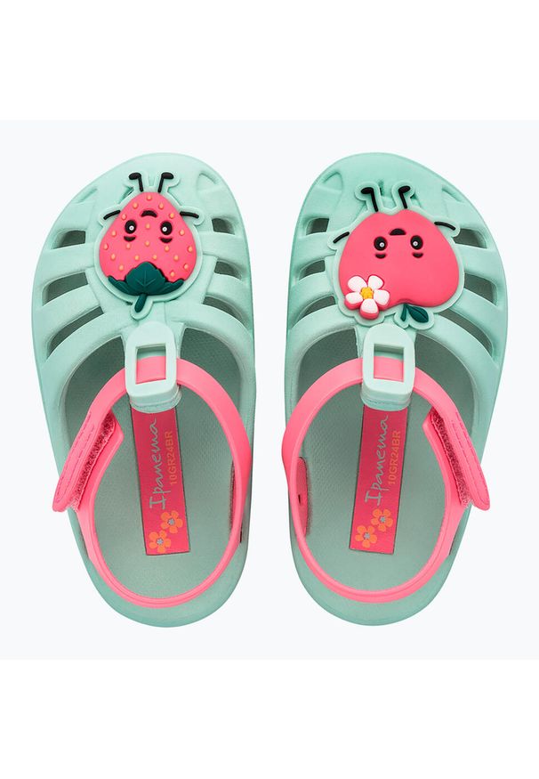 Sandały dziecięce Ipanema Summer XIV Baby. Kolor: zielony
