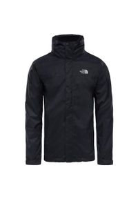 Kurtka uniwersalna męska The North Face M Evolve Ii Tri Jkt. Typ kołnierza: kaptur. Kolor: czarny. Materiał: syntetyk. Sport: turystyka piesza