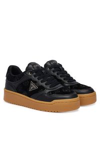 Guess Sneakersy FLTM17 ELE12 Czarny. Kolor: czarny. Materiał: zamsz, skóra #2
