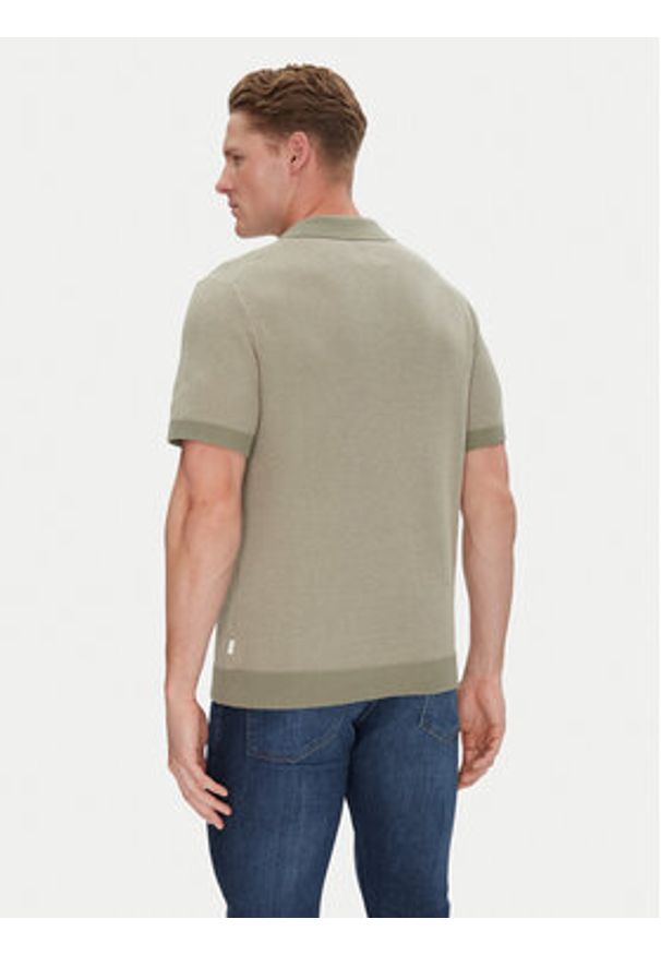 Jack & Jones - Jack&Jones Polo Ceaston 12273012 Zielony Regular Fit. Typ kołnierza: polo. Kolor: zielony. Materiał: bawełna