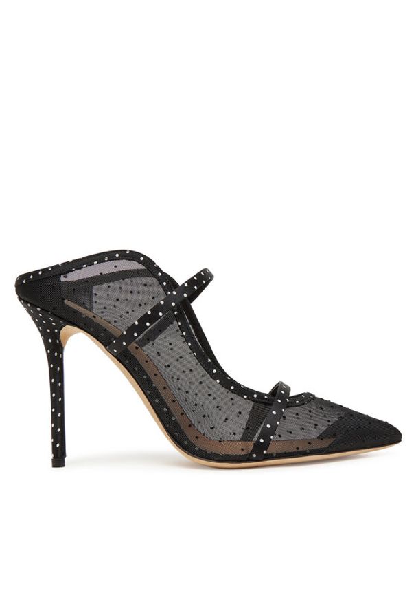 MALONE SOULIERS Klapki Maureen 100-351 Czarny. Kolor: czarny