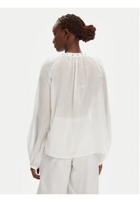 Pinko - PINKO Bluzka Darren Blusa 105281 A2M7 Z05 Biały Regular Fit. Kolor: biały. Materiał: bawełna #4