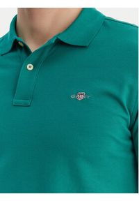 GANT - Gant Polo Shield 2220 Zielony. Typ kołnierza: polo. Kolor: zielony. Materiał: bawełna #3