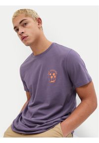 GAP - Gap T-Shirt 624814-01 Fioletowy Regular Fit. Kolor: fioletowy. Materiał: bawełna #1