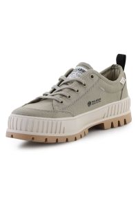 Buty Palladium Pallashock Lo Organic 2 78569-379-M zielone. Okazja: na co dzień. Kolor: zielony. Materiał: guma, materiał. Styl: casual