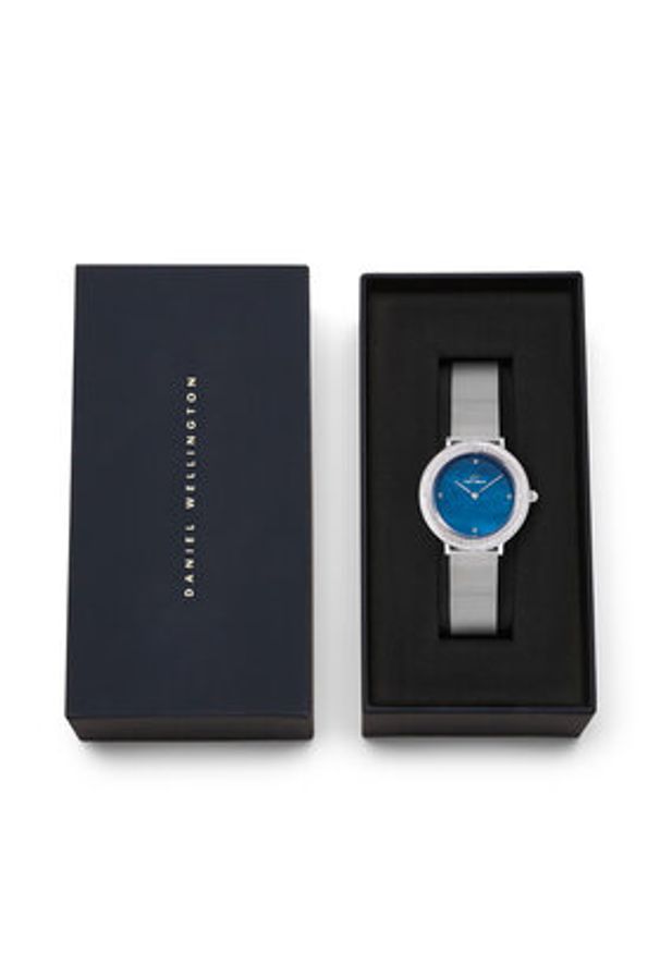 Daniel Wellington Zegarek Crystalline Bezel 3 DW00100825 Srebrny. Kolor: srebrny