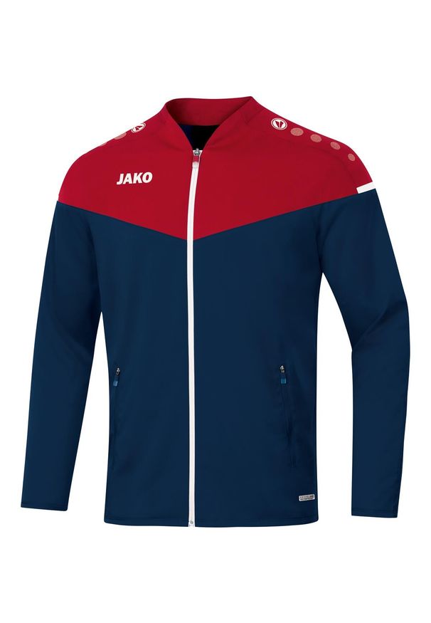 Kurtka Jako de loisir Champ 2.0. Kolor: wielokolorowy, niebieski, czerwony. Sport: turystyka piesza