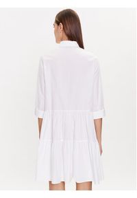 Fabiana Filippi Sukienka koszulowa ABD273W188 Biały Regular Fit. Kolor: biały. Materiał: bawełna. Typ sukienki: koszulowe #4