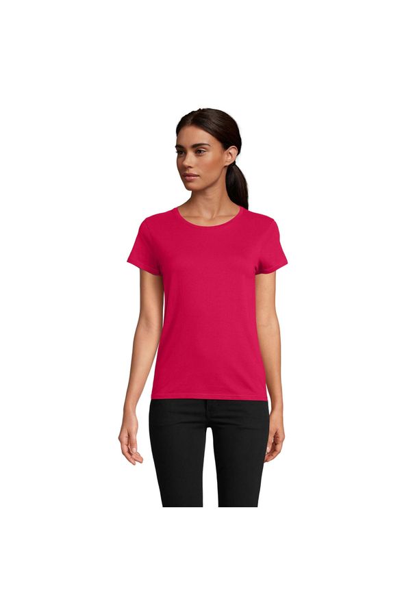 SOL'S - Koszulka Pioneer Dla Kobiet. Kolor: różowy. Sport: turystyka piesza