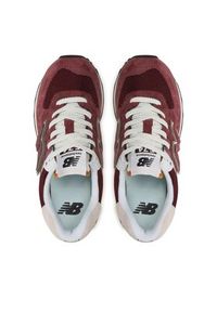 New Balance Sneakersy U574MO2 Czerwony. Kolor: czerwony. Materiał: zamsz, skóra. Model: New Balance 574 #5