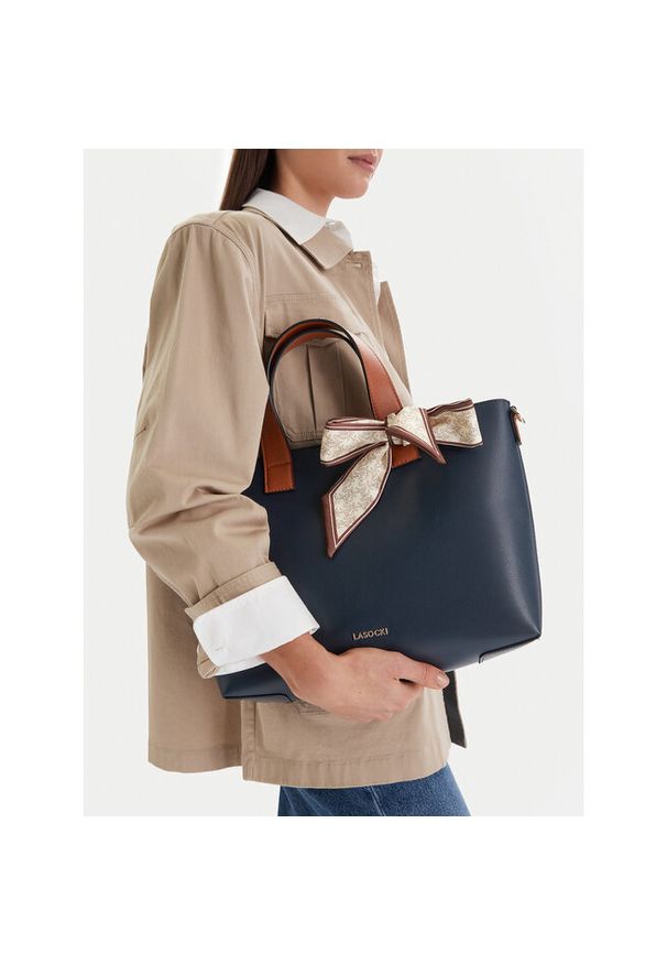 Torebka Lasocki. Kolor: niebieski