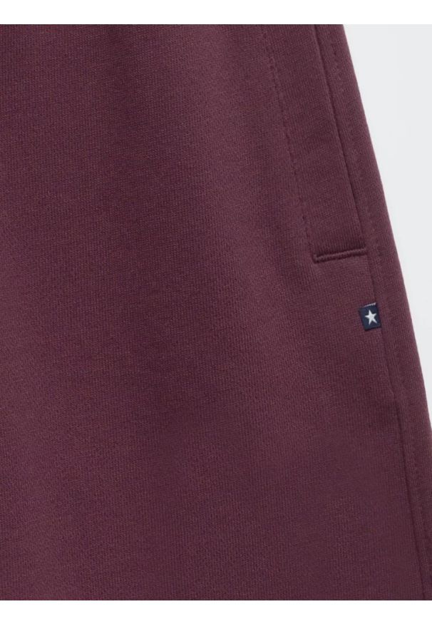 Big-Star - spodnie dziewczęce dresowe bordowe nalla 604. Kolor: czerwony. Materiał: dresówka