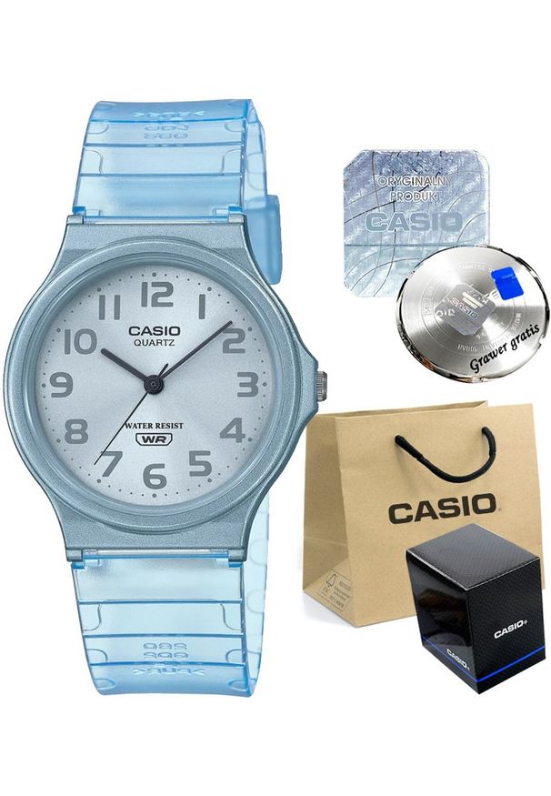 Zegarek Casio Zegarek damski KASJA-2BEF z GRAWEREM