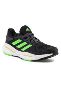 Adidas - Buty do biegania adidas Solar Glide 5 M GX6703 czarne. Kolor: czarny. Materiał: guma, materiał. Szerokość cholewki: normalna. Obcas: na platformie. Sport: bieganie