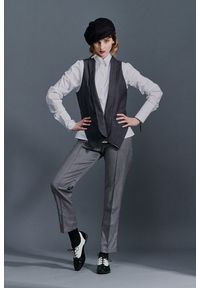 Hultaj Polski - Kamizelka Śledzik. Materiał: wełna. Długość: krótkie. Styl: elegancki