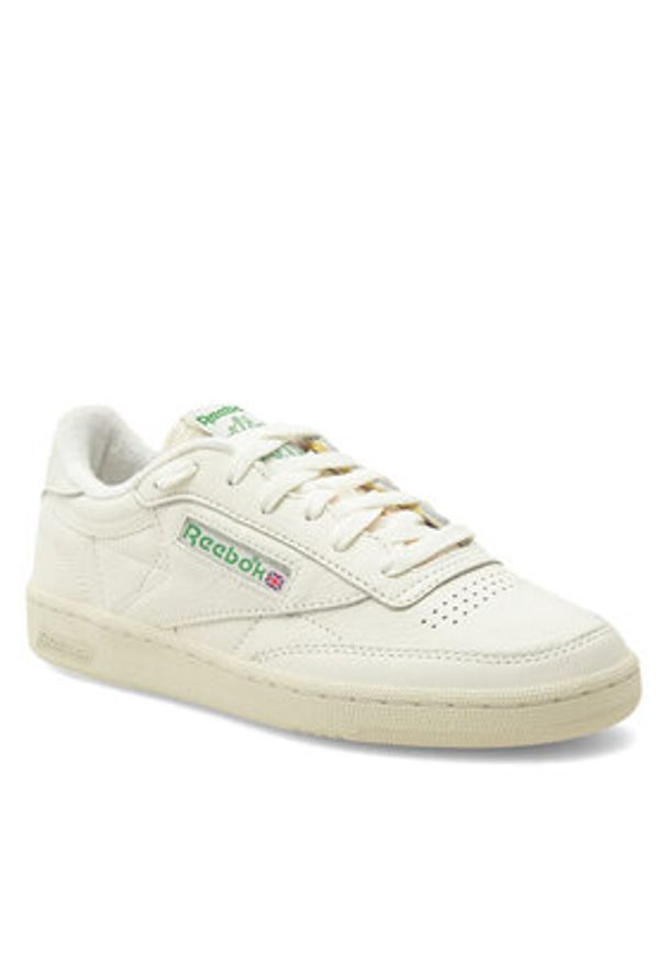 Reebok Sneakersy Club C 85 Vintage 100007797 Écru. Materiał: skóra. Model: Reebok Club