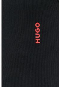 Hugo - HUGO t-shirt (2-pack) 50469790 męski kolor niebieski. Kolor: niebieski. Materiał: dzianina. Wzór: prążki, nadruk #5