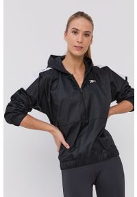 Reebok Komplet - kurtka i legginsy GS9358 damski kolor czarny. Kolor: czarny #6
