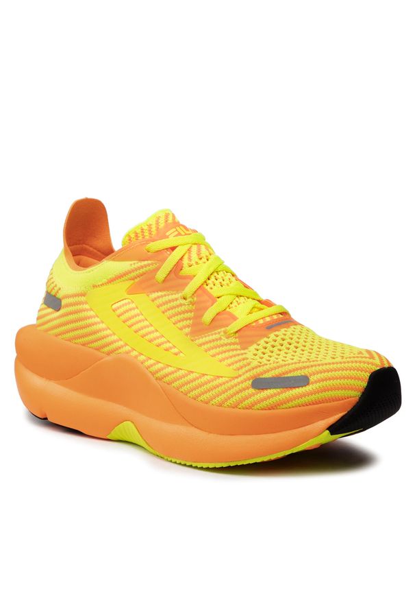Buty Fila Shocker Run Wmn FFW0108.23011 Safety Yellow/Neon Orange. Kolor: żółty. Materiał: materiał. Sport: bieganie
