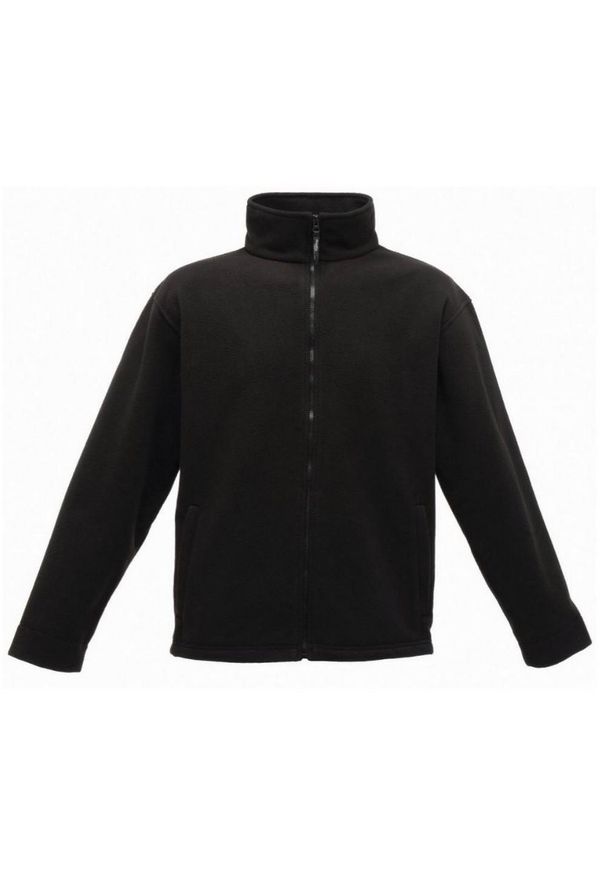 Regatta - Męski Polar Z Suwakiem Thor 35. Kolor: czarny. Materiał: polar. Sezon: zima. Sport: turystyka piesza