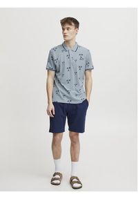 Blend Polo 20715468 Niebieski Regular Fit. Typ kołnierza: polo. Kolor: niebieski. Materiał: bawełna
