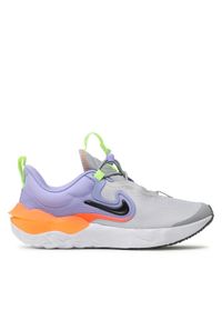 Nike Buty Run Flow (GS) DR0472 002 Szary. Kolor: szary. Materiał: materiał. Sport: bieganie