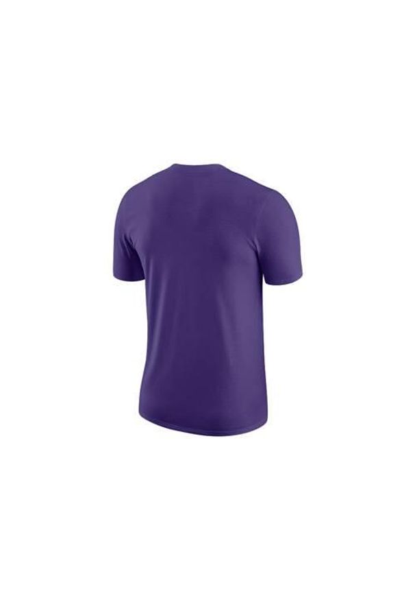 Koszulka sportowa męska Nike Nba Los Angeles Lakers. Kolor: fioletowy. Długość rękawa: krótki rękaw. Długość: krótkie