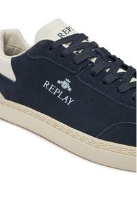 Replay - REPLAY Sneakersy GMSD7 .000.C0003L Granatowy. Kolor: niebieski. Materiał: skóra #5