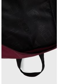 JanSport - Jansport plecak kolor bordowy duży gładki. Kolor: czerwony. Wzór: gładki