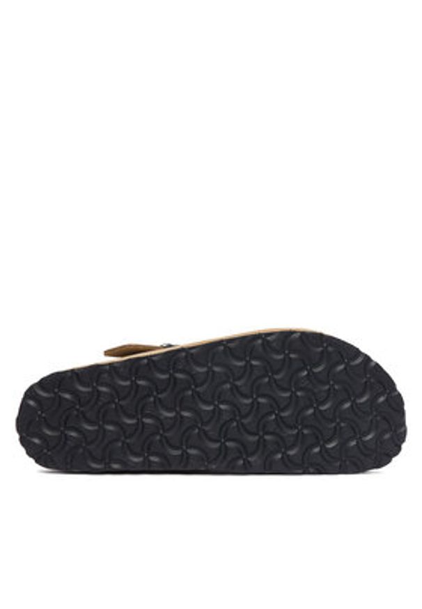 Birkenstock Półbuty London 1031124 Beżowy jasny. Kolor: beżowy. Materiał: skóra
