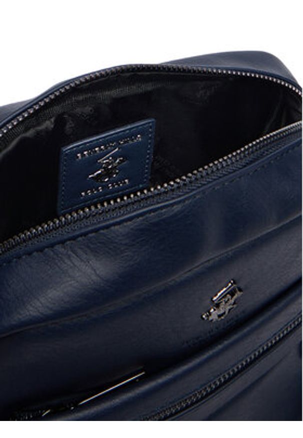 Beverly Hills Polo Club Torebka C-BHPC-L-018-08 Granatowy. Kolor: niebieski. Materiał: syntetyk, materiał