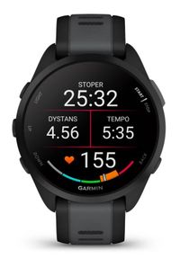 GARMIN - Zegarek sportowy Garmin Forerunner 165 czarny. Rodzaj zegarka: smartwatch. Kolor: czarny. Styl: sportowy #3