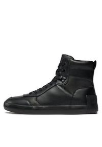 Calvin Klein Jeans Sneakersy Vulc Mid Laceup Lth In Lum YM0YM00872 Czarny. Kolor: czarny #5