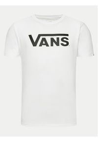 Vans T-Shirt Classic VN000GGGYB21 Biały Classic Fit. Kolor: biały. Materiał: bawełna #5