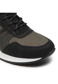 Rieker Botki N7611-54 Zielony. Kolor: zielony. Materiał: skóra #7