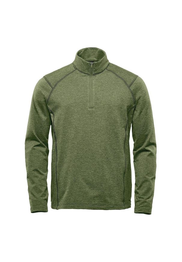 STORMTECH - Męska Bluza Treeline Performance Quarter Zip. Kolor: zielony
