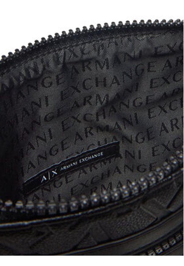 Armani Exchange Saszetka XM000579 AF12133 UC001 Czarny. Kolor: czarny. Materiał: skóra