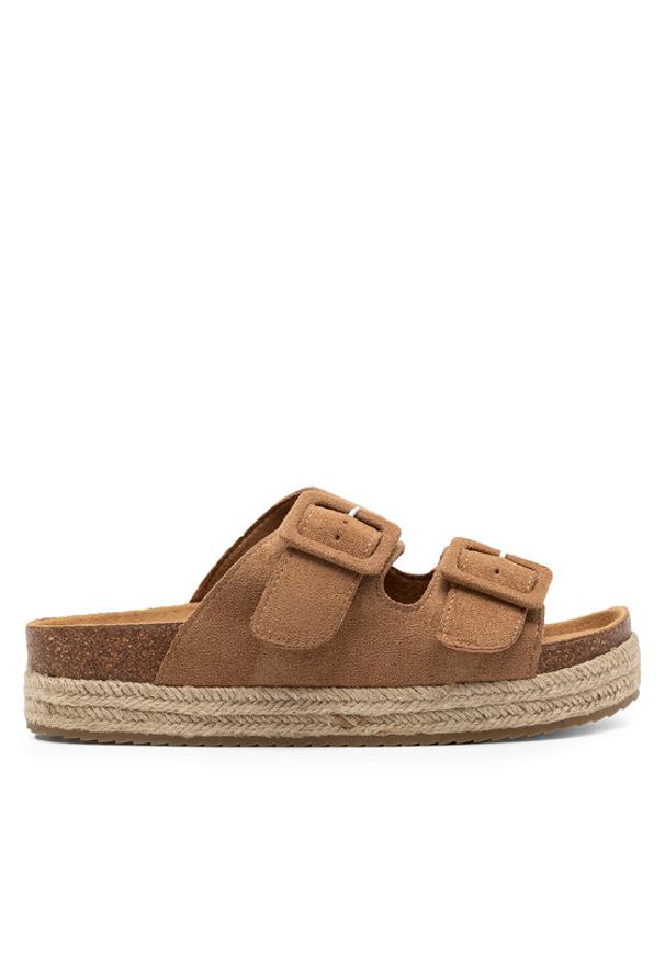 Jenny Fairy Espadryle HB210-15ECO Beżowy. Kolor: beżowy. Materiał: materiał