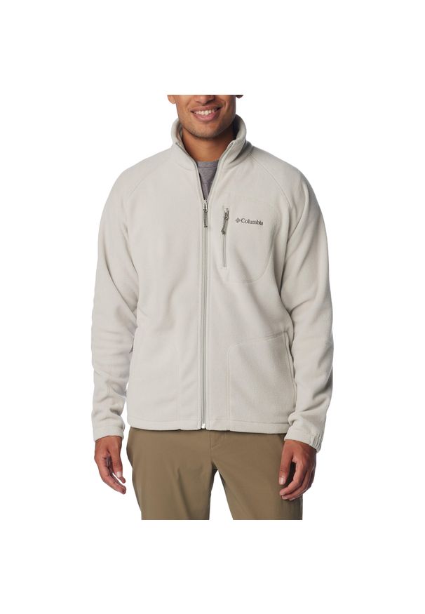 columbia - Bluza polarowa męska Columbia Fast Trek II. Kolor: beżowy. Materiał: polar. Sport: turystyka piesza