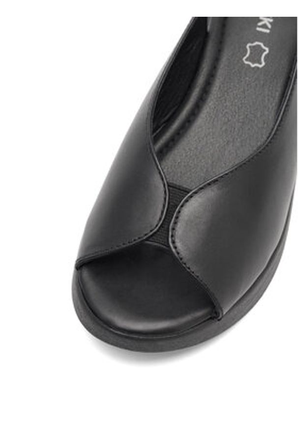 Lasocki Sandały TILITI ARC-2287-10 Czarny. Kolor: czarny. Materiał: skóra